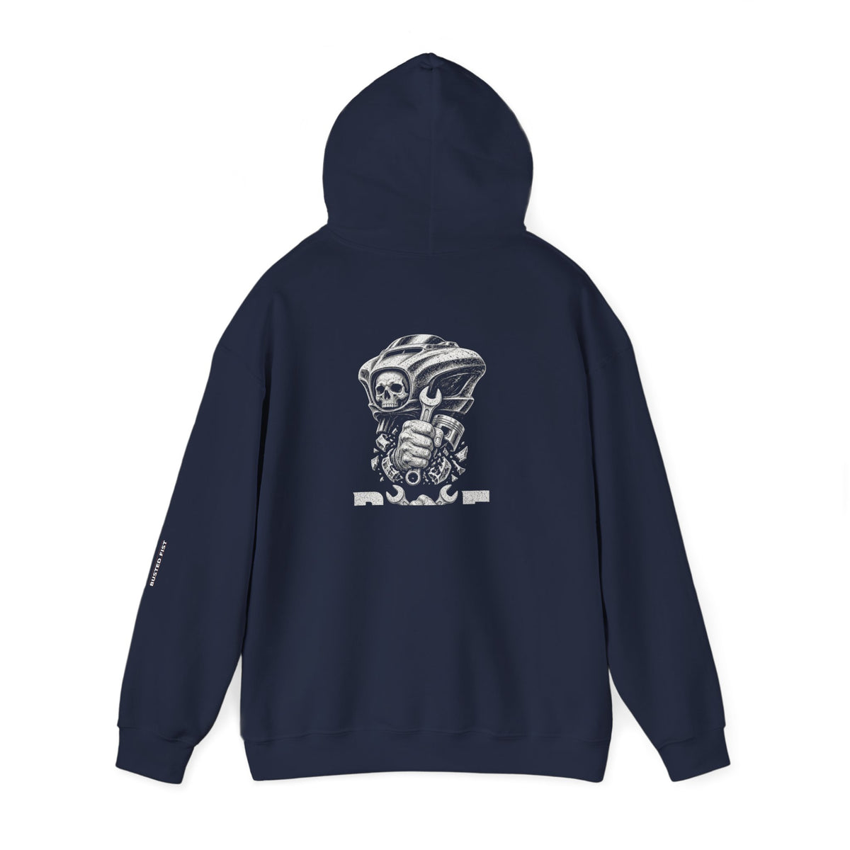 BNF Motorworks — Sharknose Fist Hoodie (Back + Name)