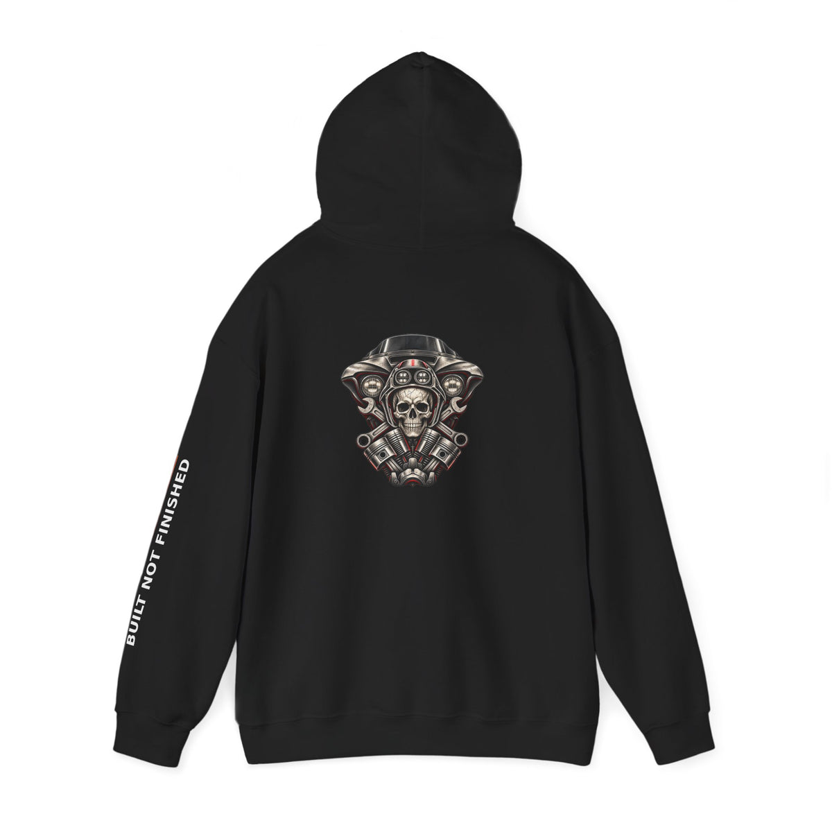 BNF Motorworks — Classic Sharknose Skull Back Hoodie