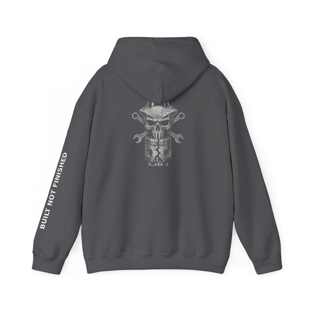BNF Motorworks — Skull Fairing Hoodie (Back + Name)