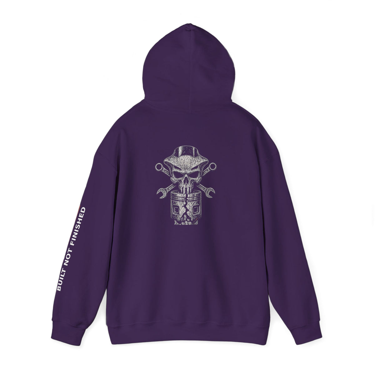 BNF Motorworks — Skull Fairing Hoodie (Back + Name)