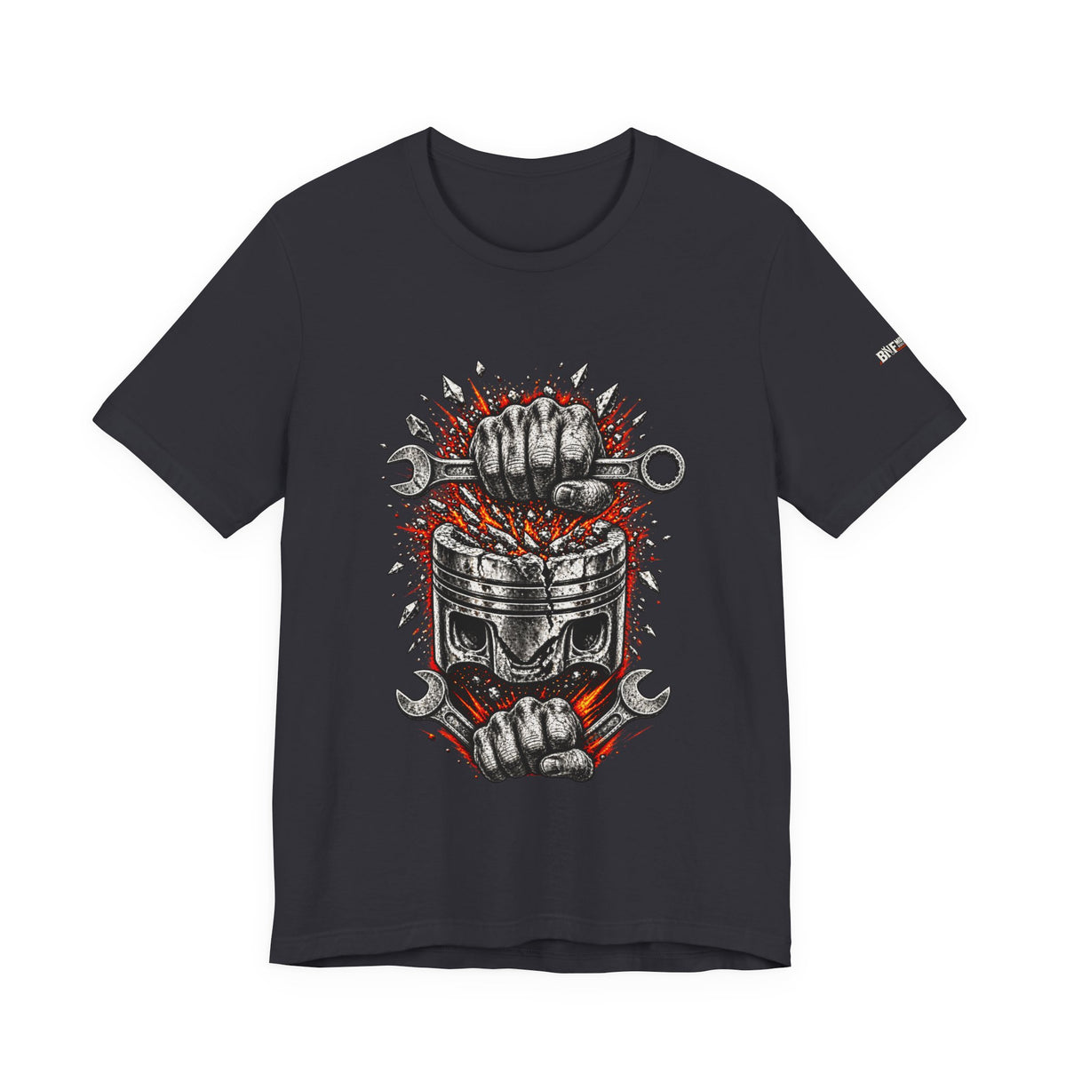 BNF Motorworks — Fist & Piston Tee
