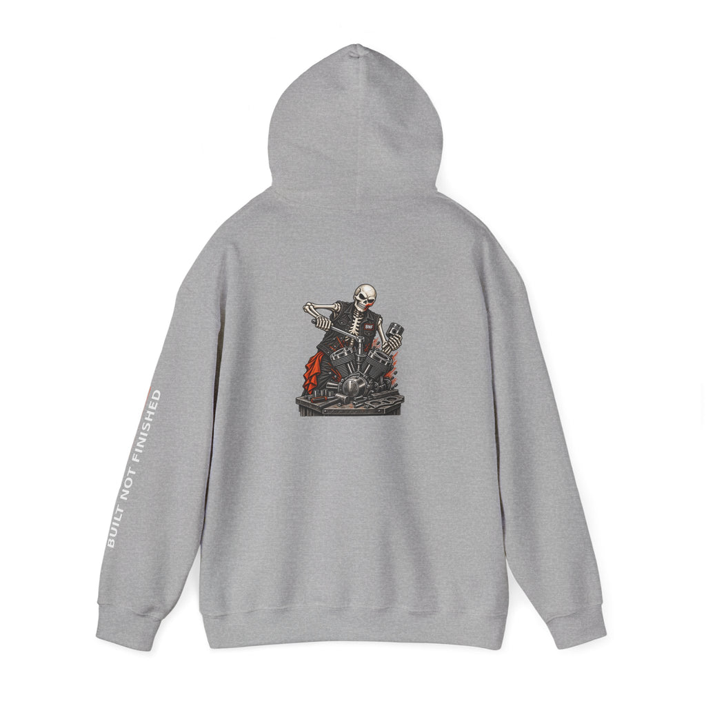BNF Motorworks — Skeleton Engine Back Hoodie