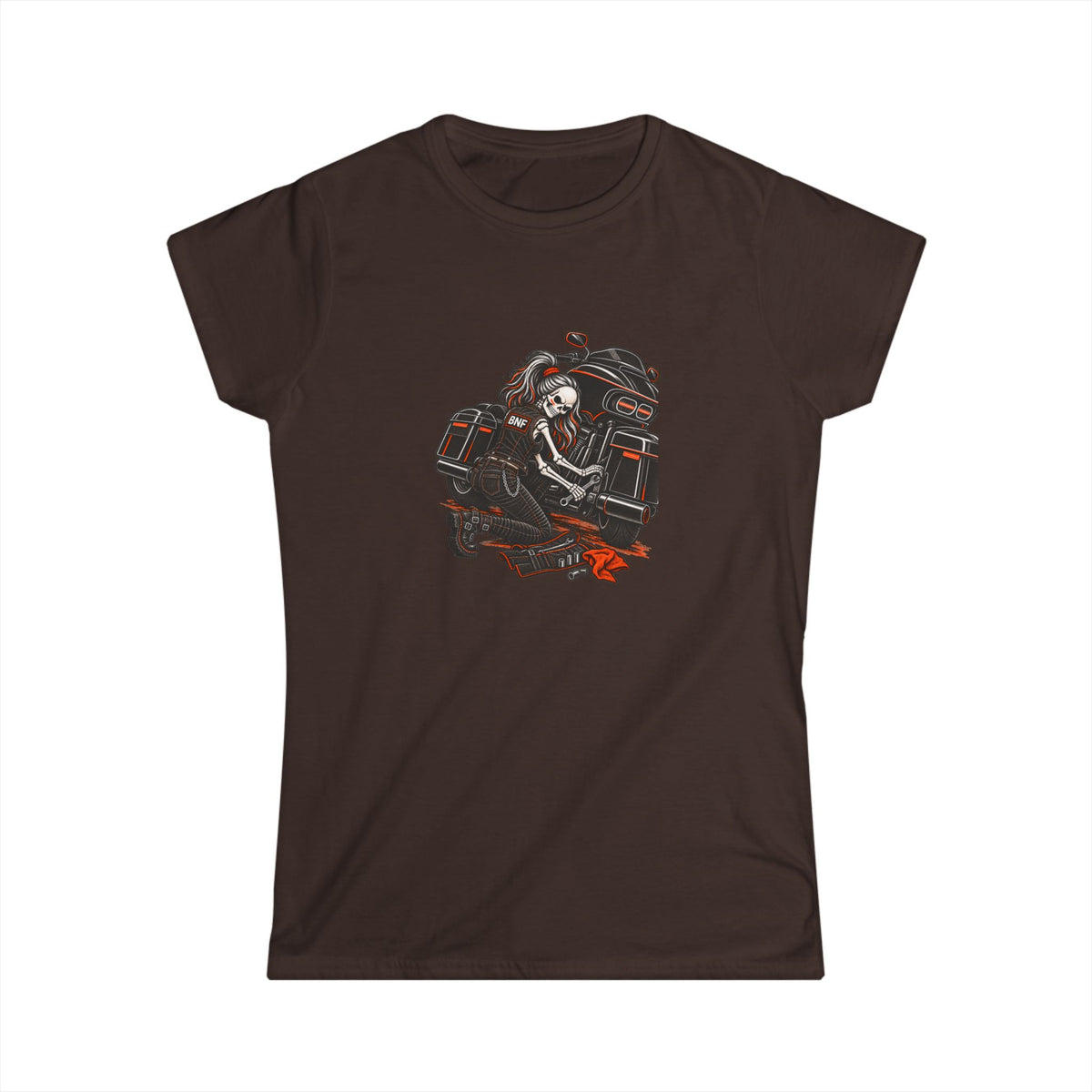 Copy of BNF Motorworks — Garage Girl Women’s Softstyle Tee | Black