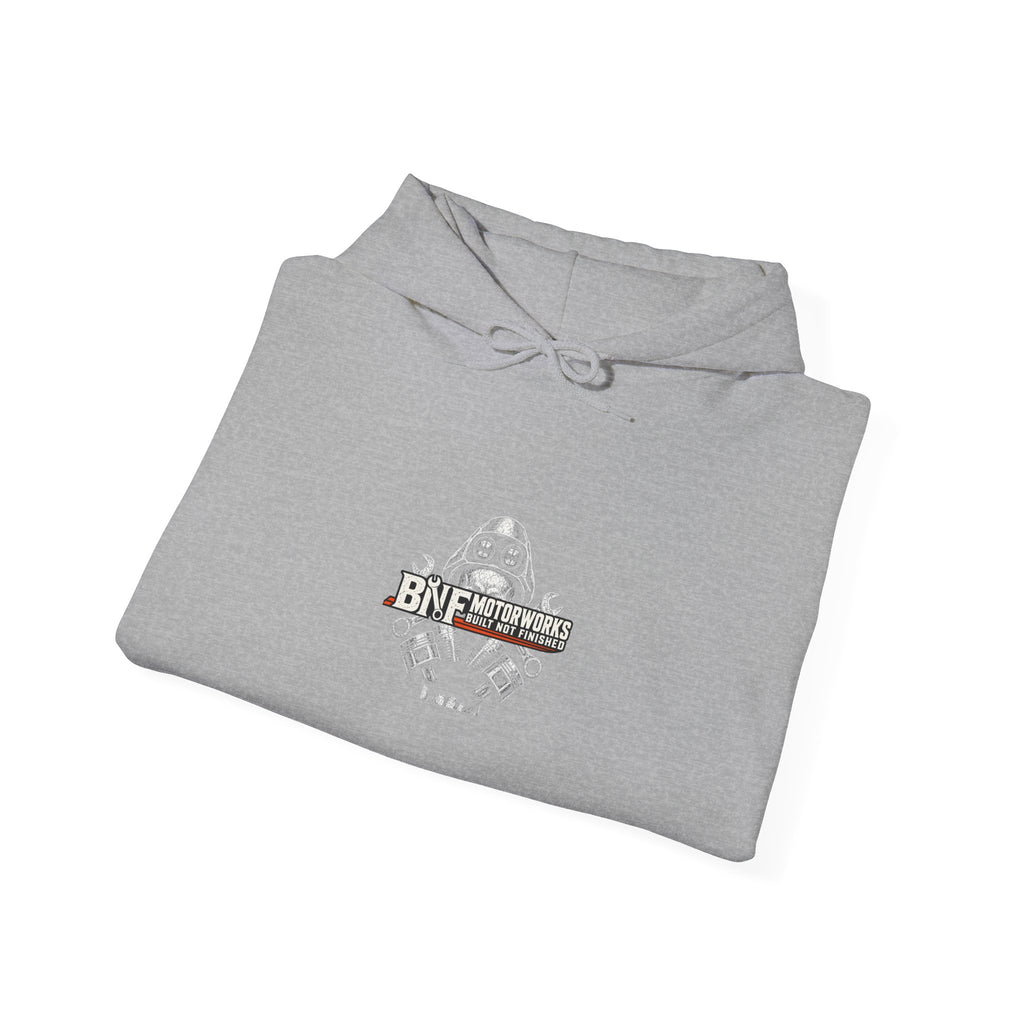 BNF Motorworks — Sharknose Skull (No Mark) Hoodie