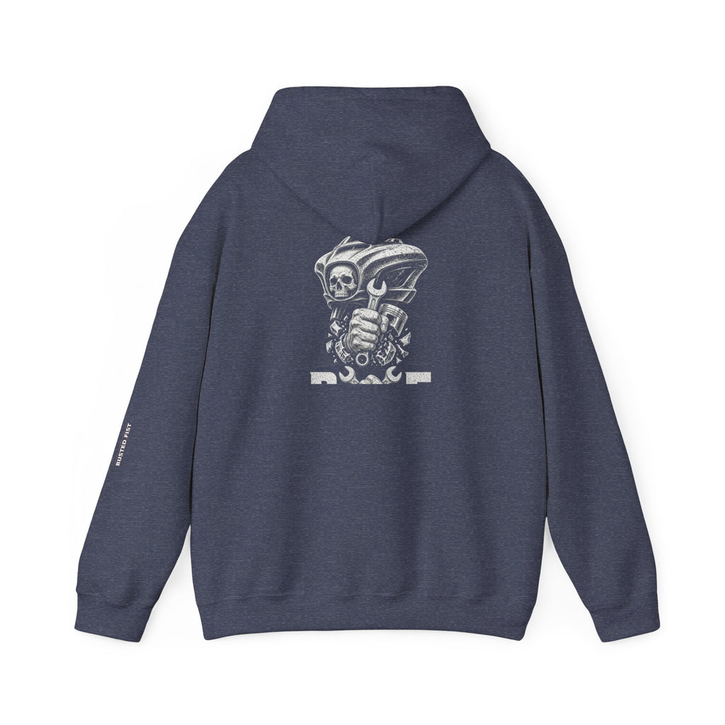 BNF Motorworks — Sharknose Fist Hoodie (Back + Name)