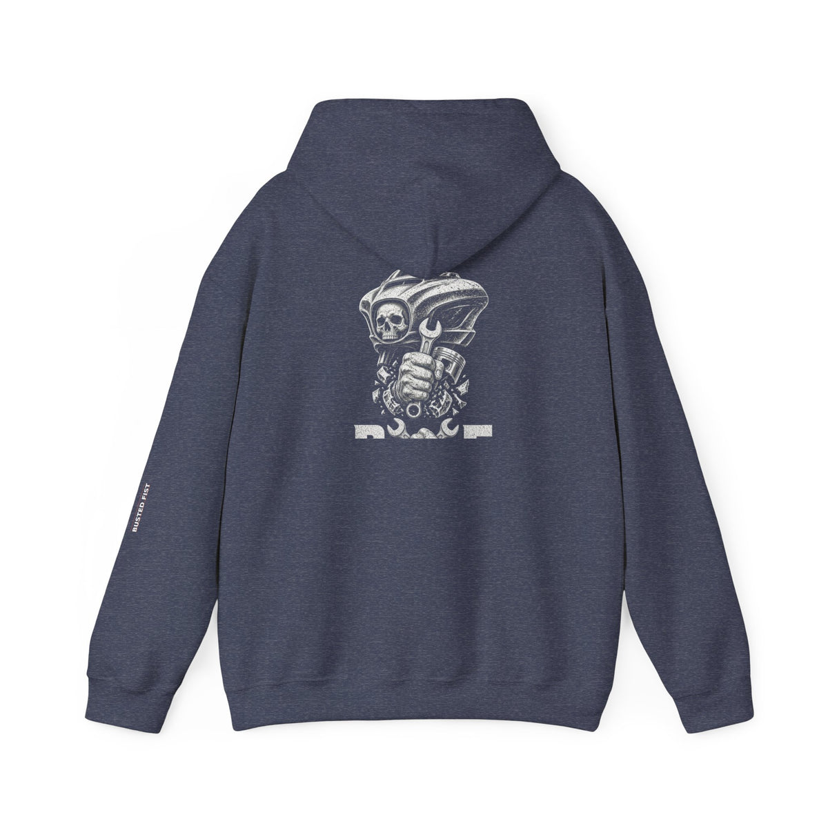 BNF Motorworks — Sharknose Fist Hoodie (Back + Name)