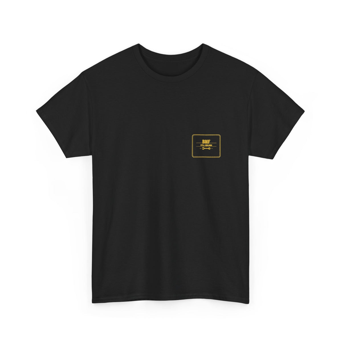 BNF Motorworks — Still Building (Left Chest) Tee