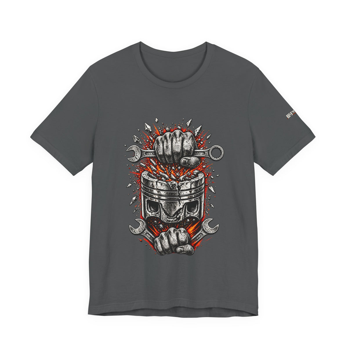 BNF Motorworks — Fist & Piston Tee