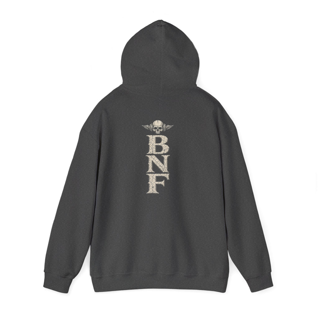 Winged Headphones Skull Hoodie