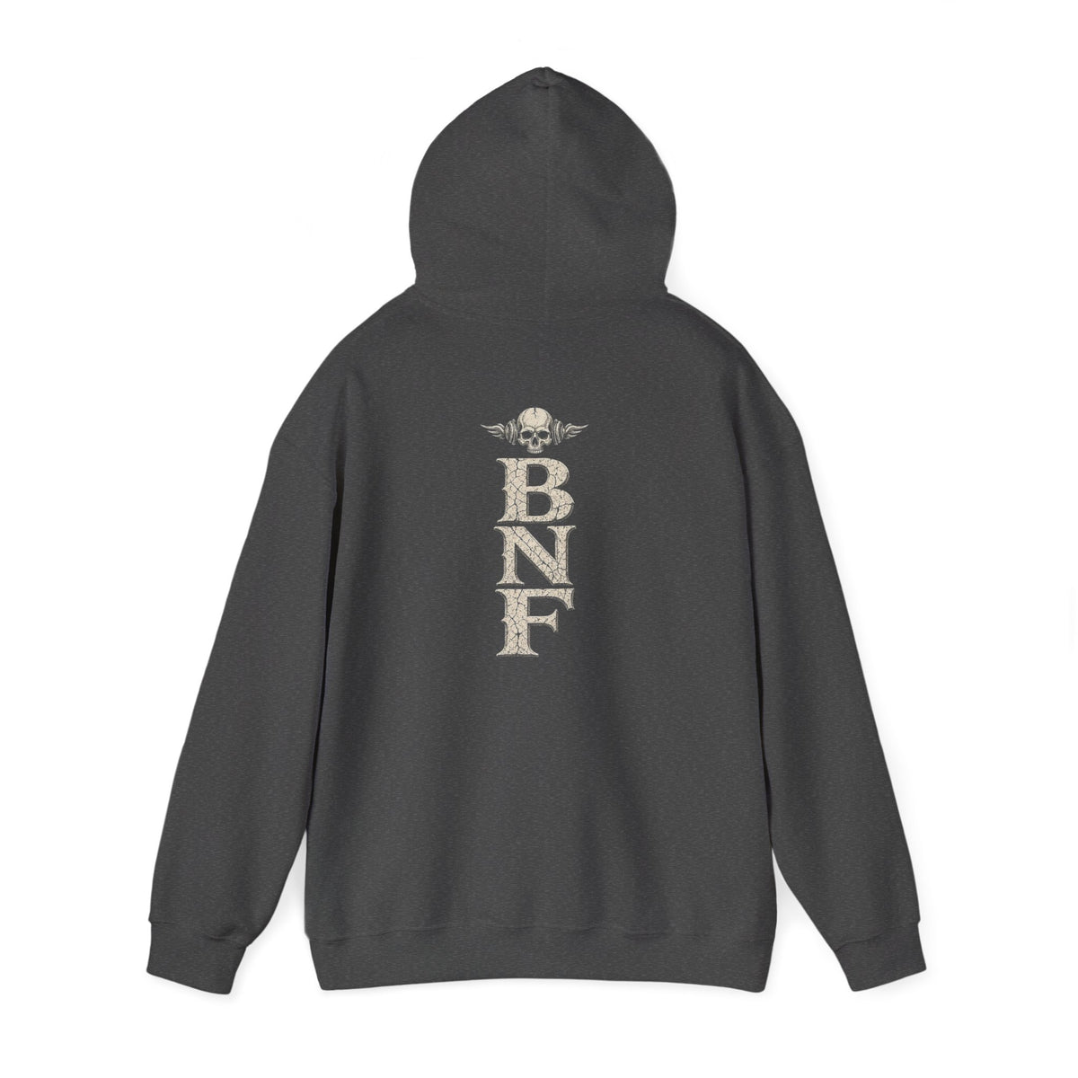 Winged Headphones Skull Hoodie