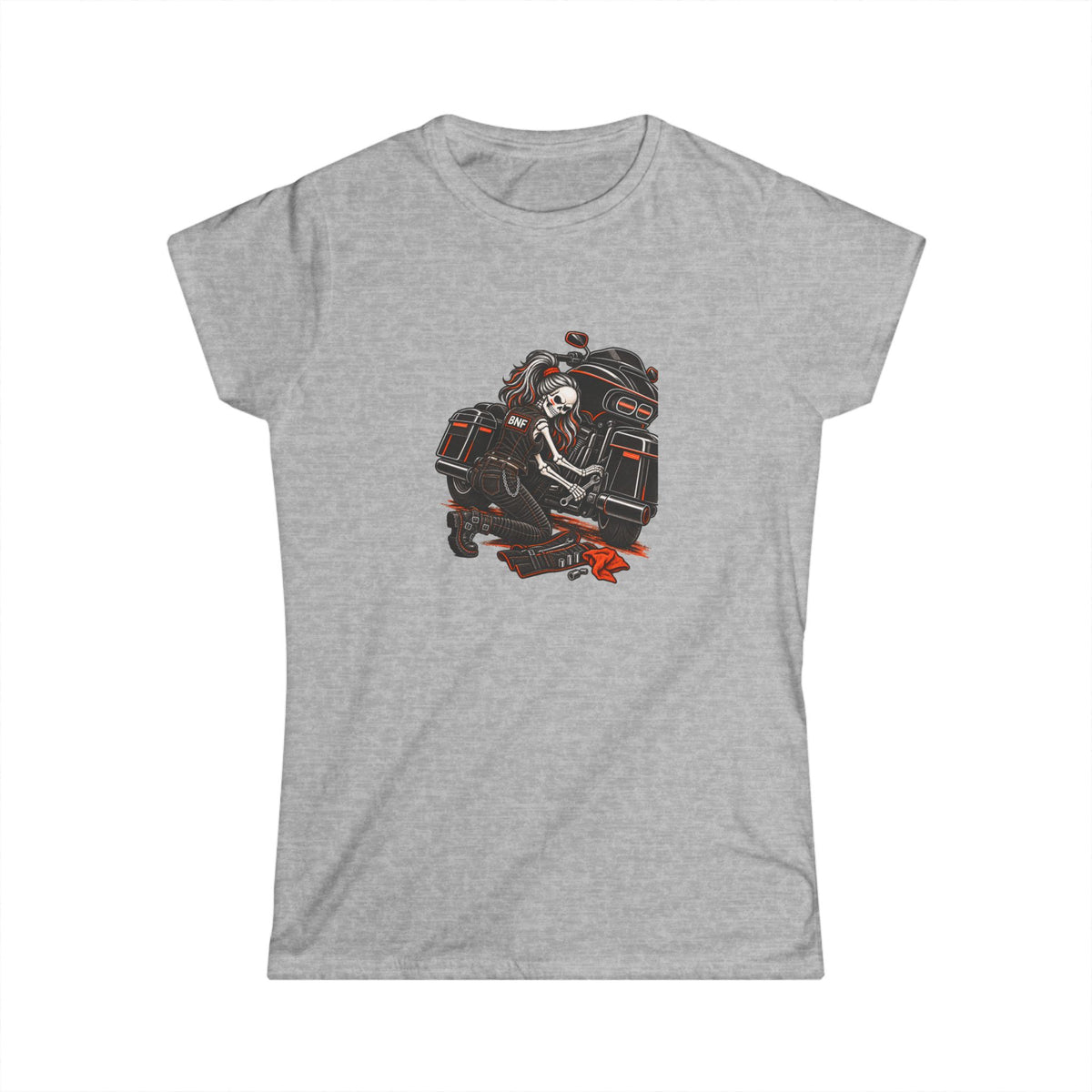 Copy of BNF Motorworks — Garage Girl Women’s Softstyle Tee | Black