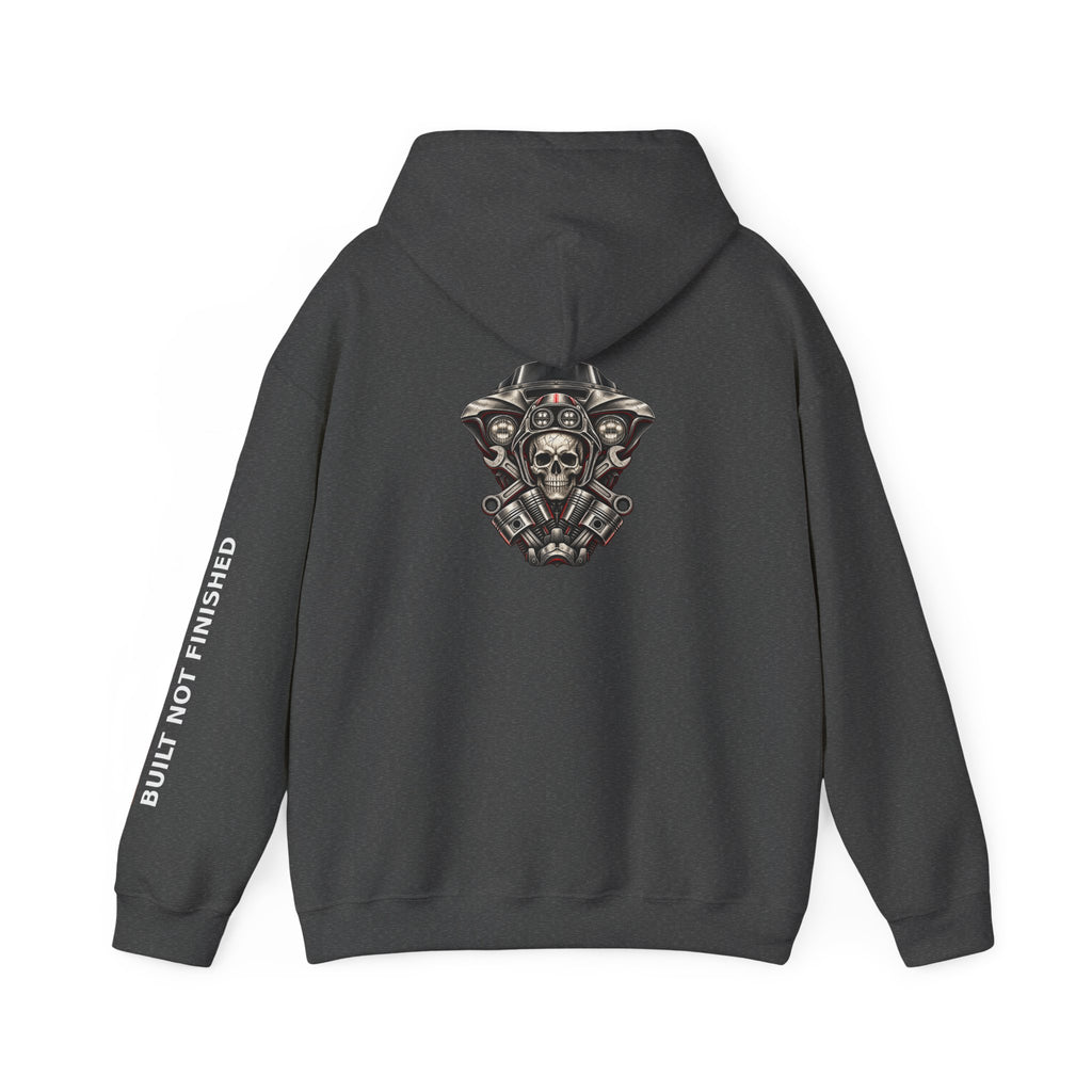 BNF Motorworks — Classic Sharknose Skull Back Hoodie