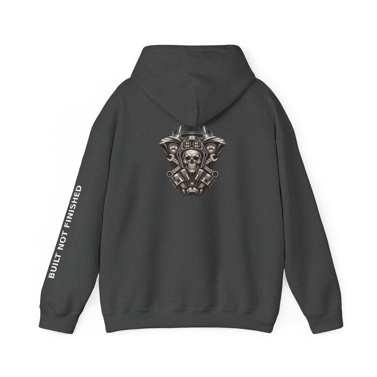 BNF Motorworks — Classic Sharknose Skull Back Hoodie