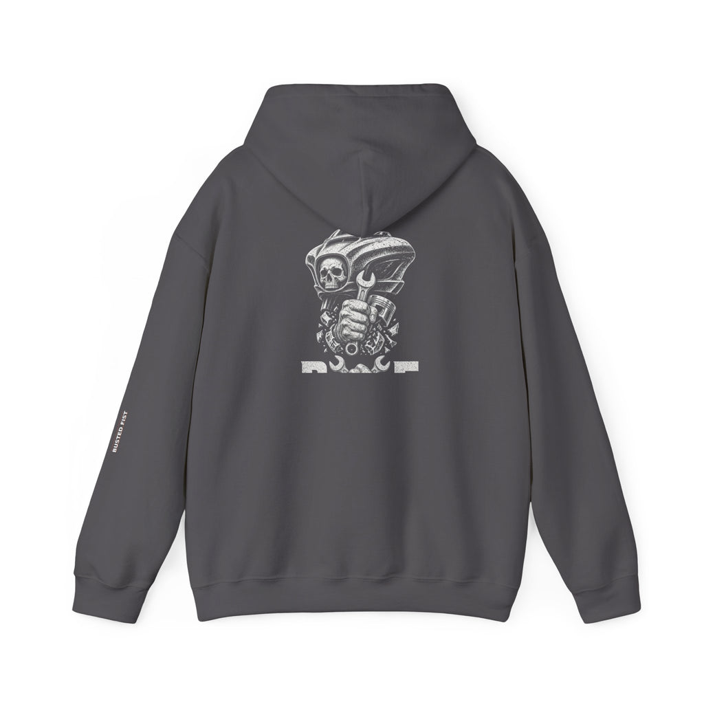 BNF Motorworks — Sharknose Fist Hoodie (Back + Name)