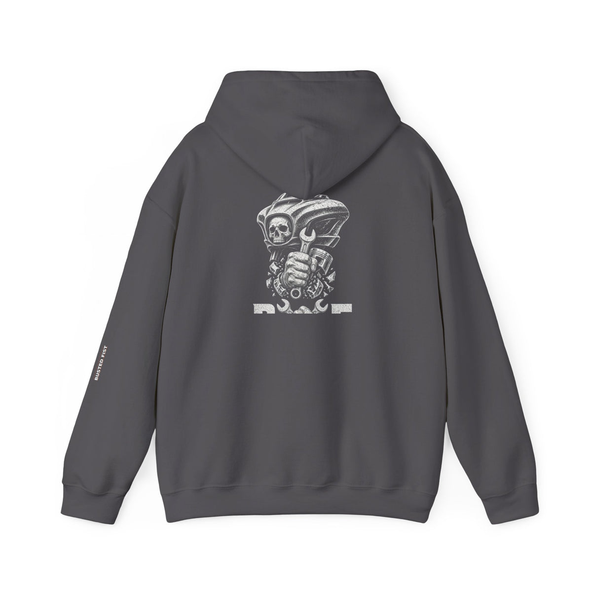 BNF Motorworks — Sharknose Fist Hoodie (Back + Name)