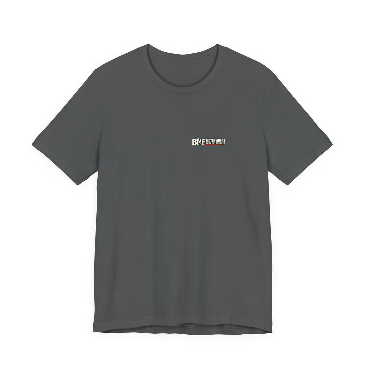 BNF Motorworks — Sharknose Rider Back (Black Tee)