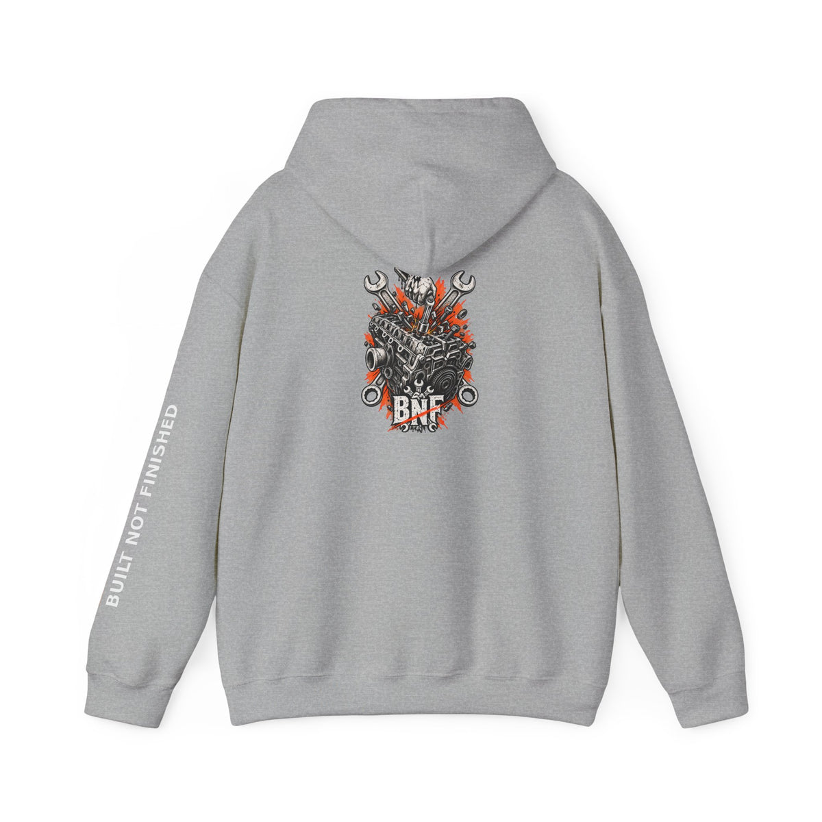 Engine Breaker Back Print Hoodie
