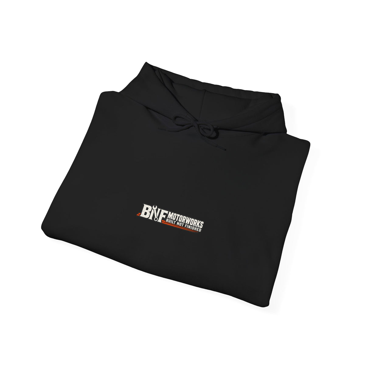 BNF Motorworks — Engine Breaker Back (Black Hoodie)