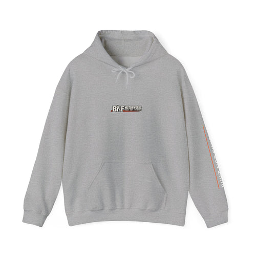 BNF Motorworks — Engine Breaker Back (Black Hoodie)