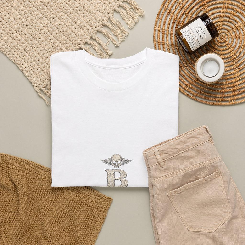 Winged Headphones Skull Tee