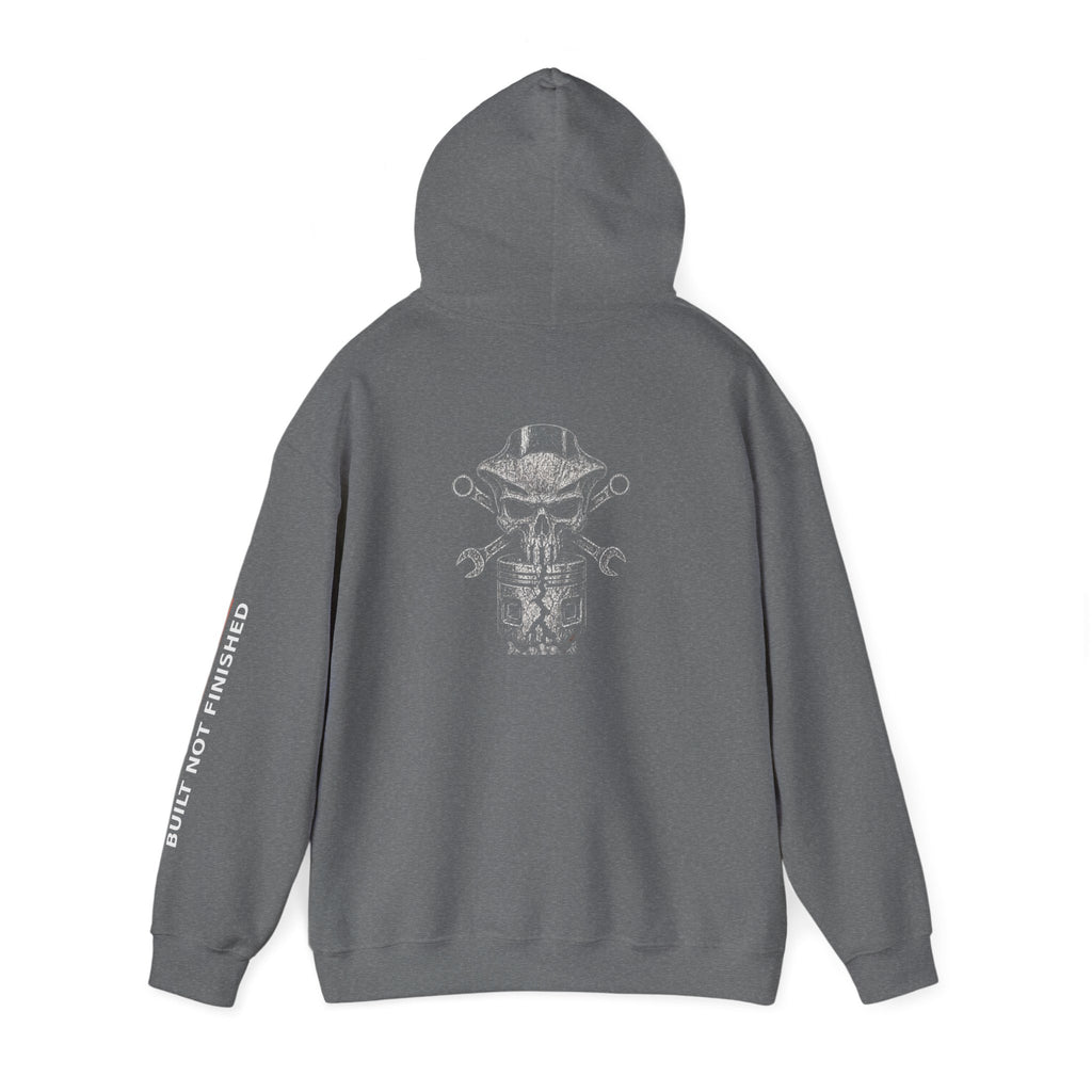 BNF Motorworks — Skull Fairing Hoodie (Back + Name)