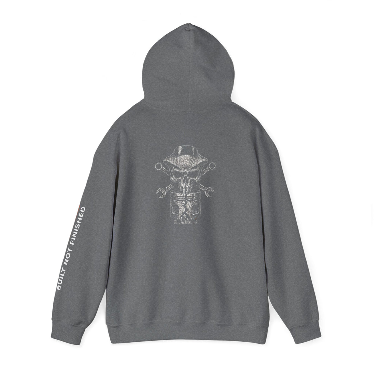 BNF Motorworks — Skull Fairing Hoodie (Back + Name)