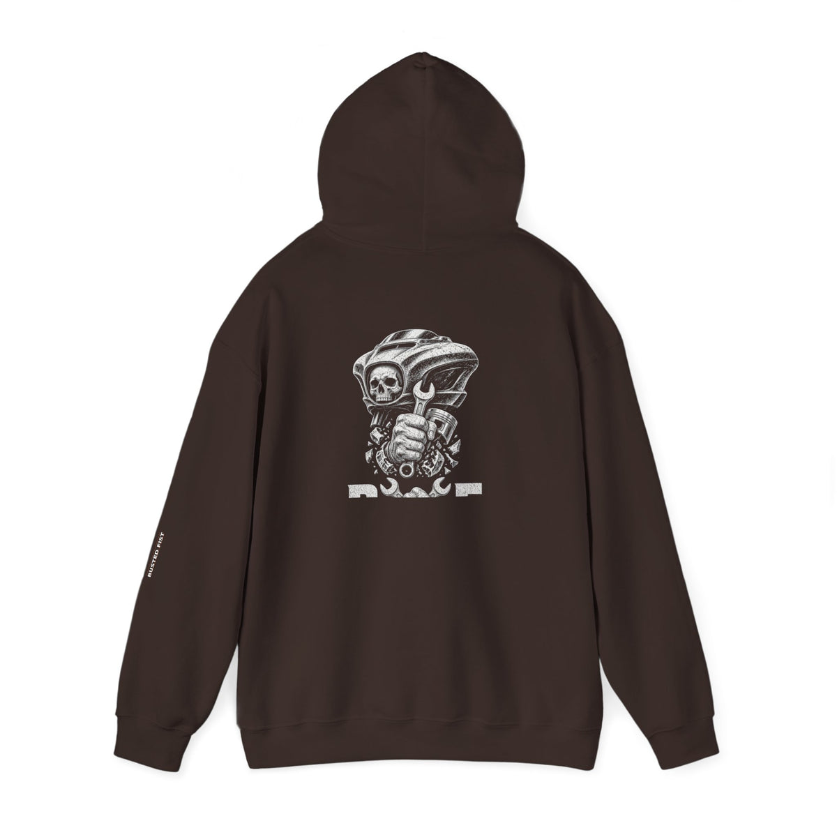 BNF Motorworks — Sharknose Fist Hoodie (Back + Name)