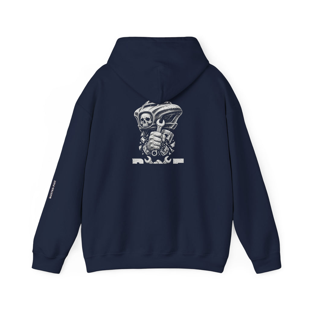 BNF Motorworks — Sharknose Fist Hoodie (Back + Name)