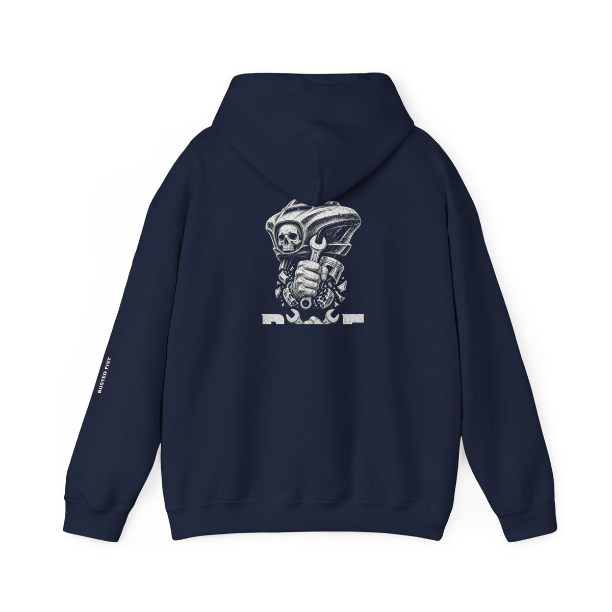 BNF Motorworks — Sharknose Fist Hoodie (Back + Name)