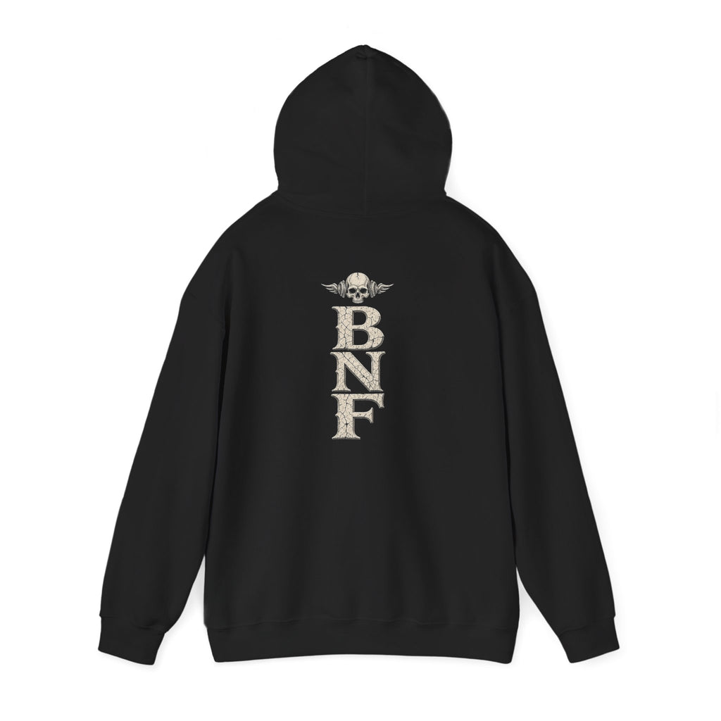Winged Headphones Skull Hoodie