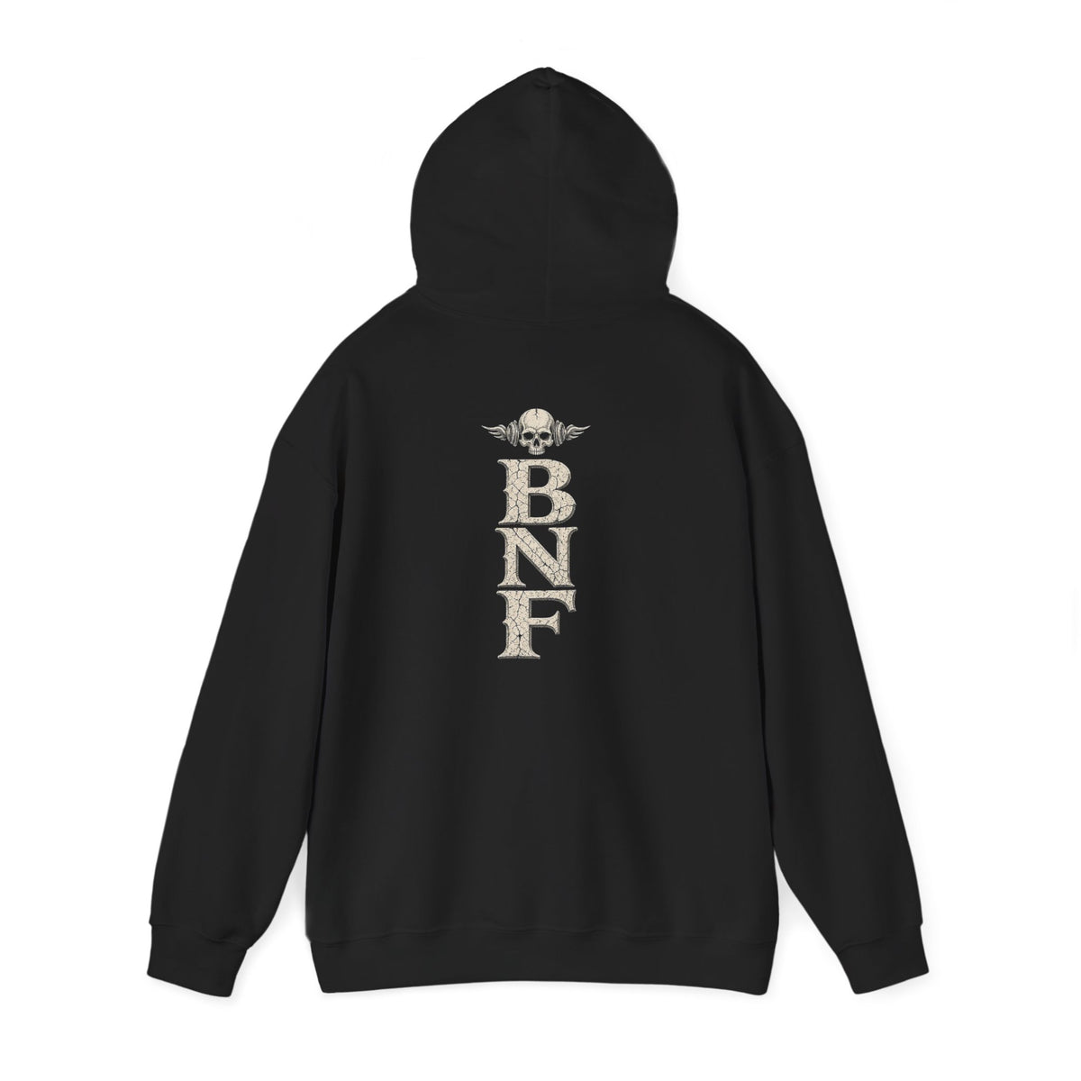 Winged Headphones Skull Hoodie