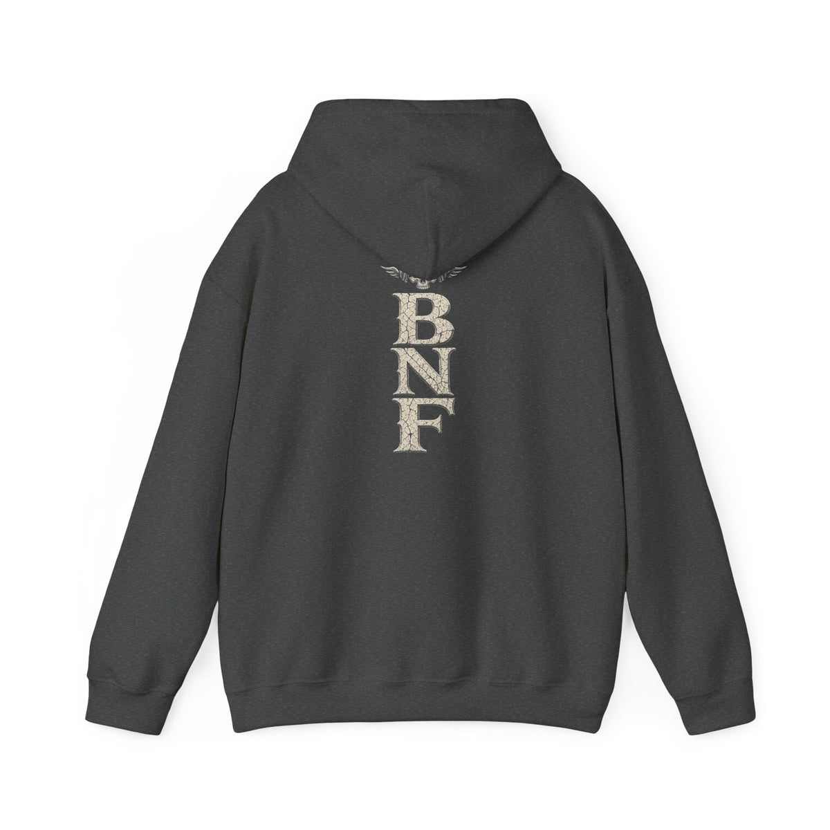 Winged Headphones Skull Hoodie