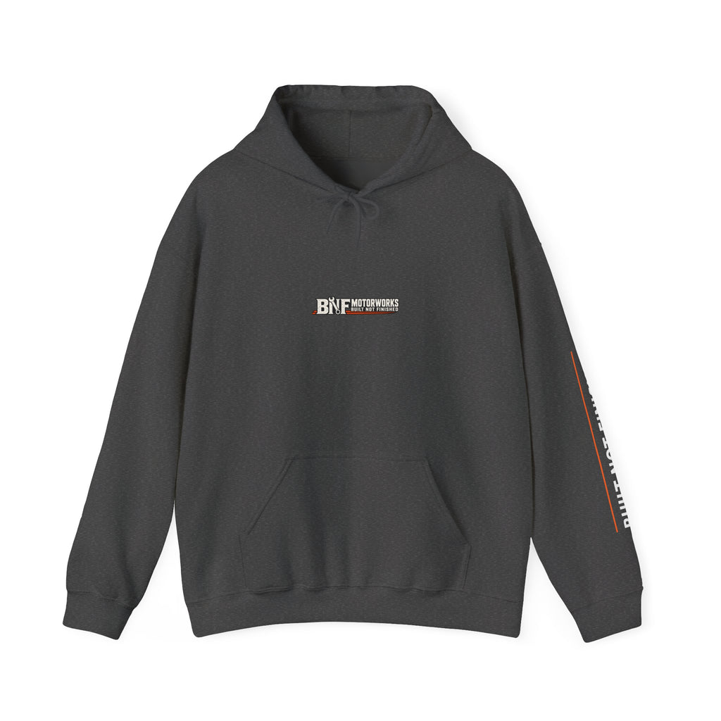 BNF Motorworks — Engine Breaker Back (Black Hoodie)