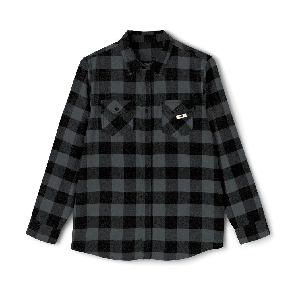 BNF Motorworks — Duo Racers Flannel — Charcoal