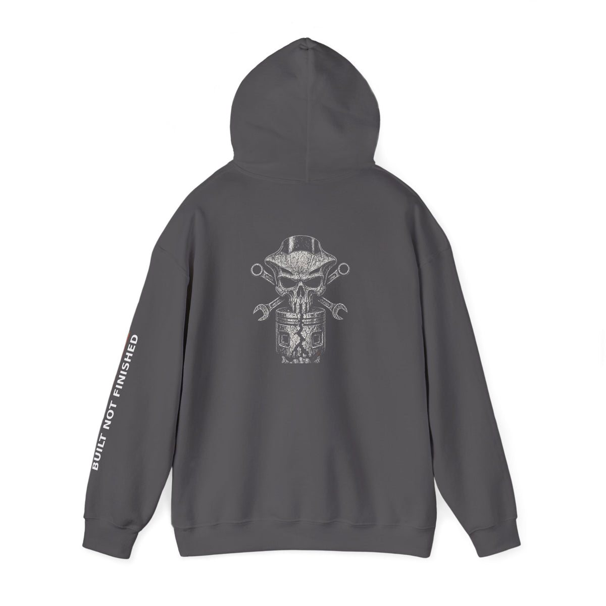 BNF Motorworks — Skull Fairing Hoodie (Back + Name)