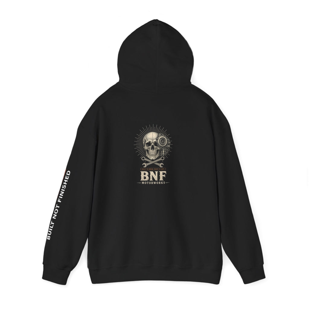 BNF Motorworks — Turbo Skull Crossed Wrenches Hoodie