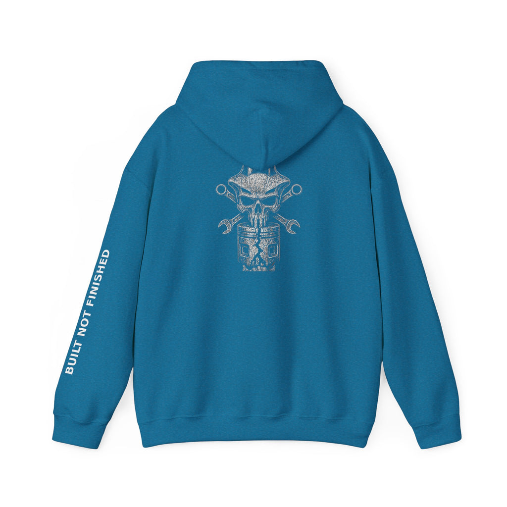 BNF Motorworks — Skull Fairing Hoodie (Back + Name)