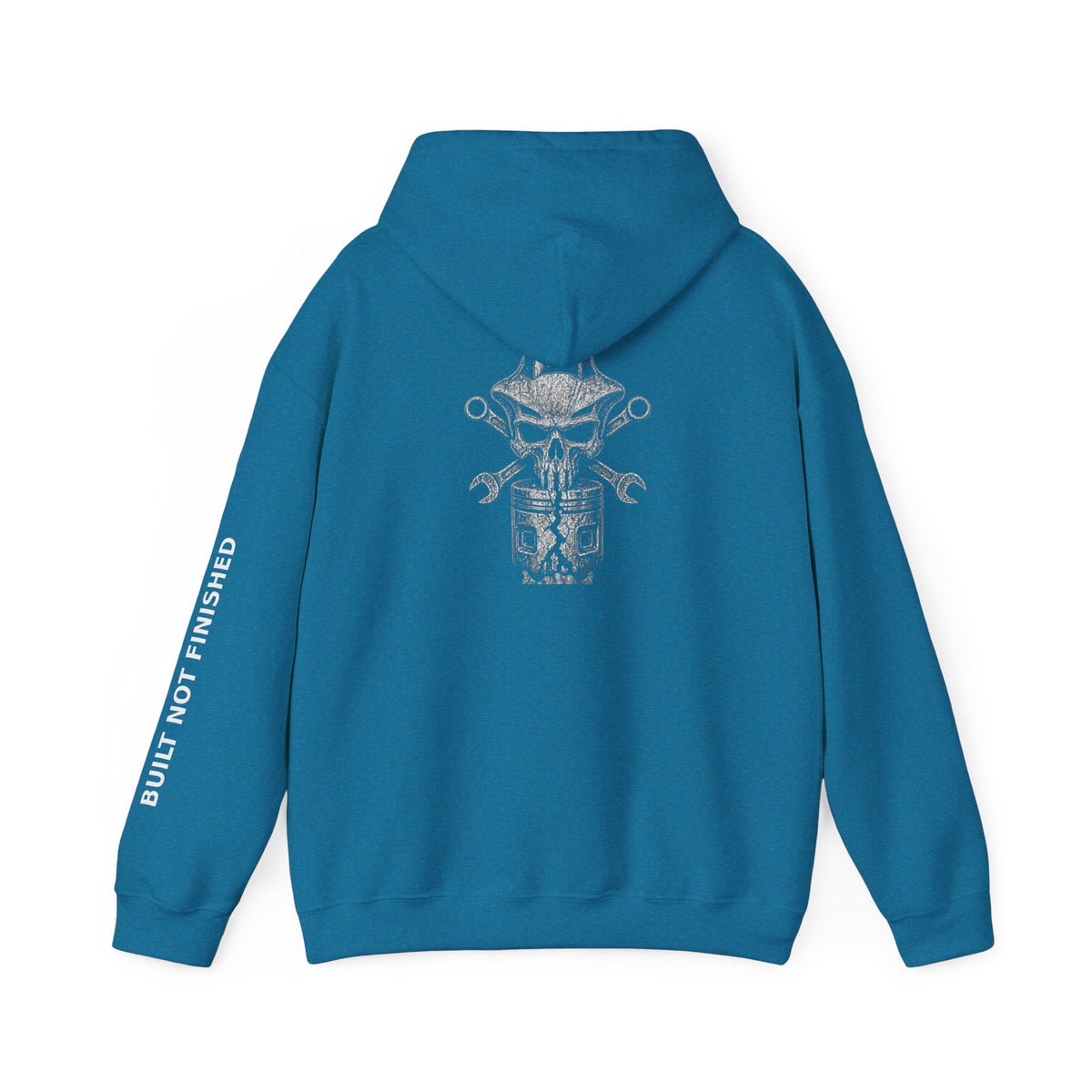 BNF Motorworks — Skull Fairing Hoodie (Back + Name)