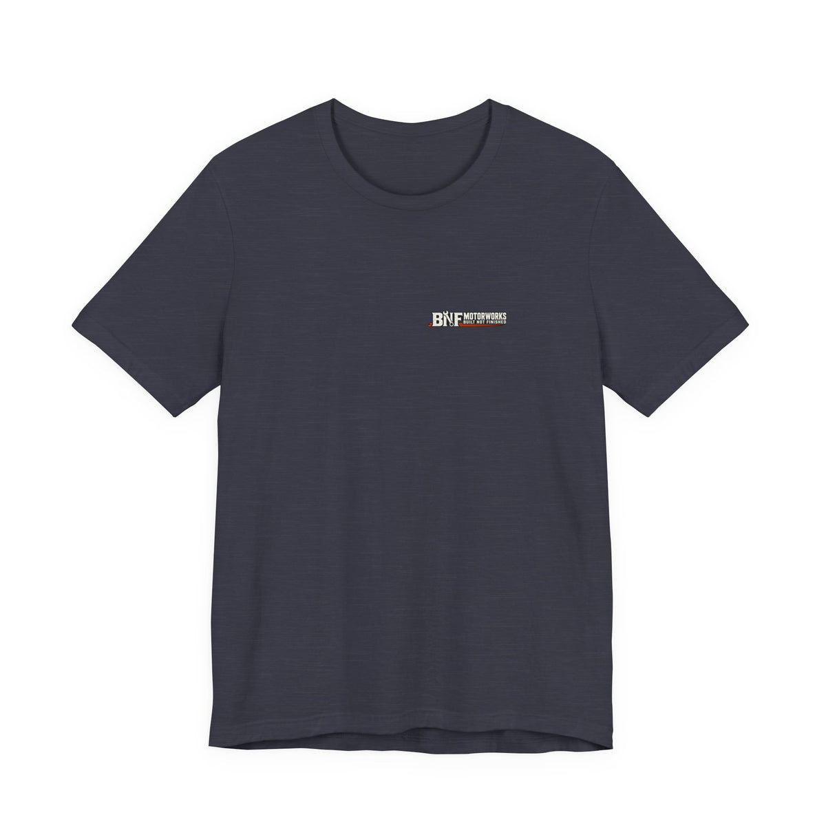 BNF Motorworks — Sharknose Rider Back (Black Tee)