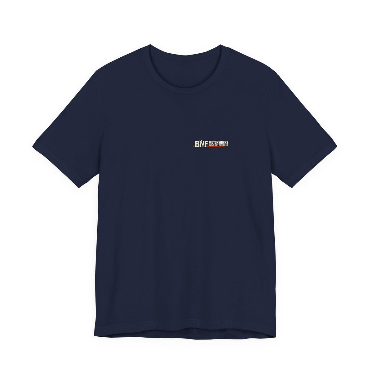 BNF Motorworks — Sharknose Rider Back (Black Tee)