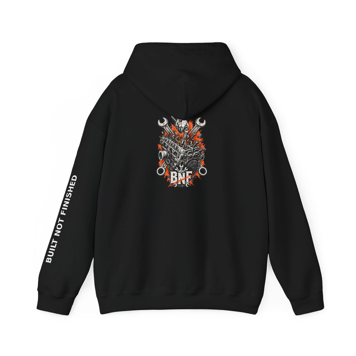 Engine Breaker Back Print Hoodie