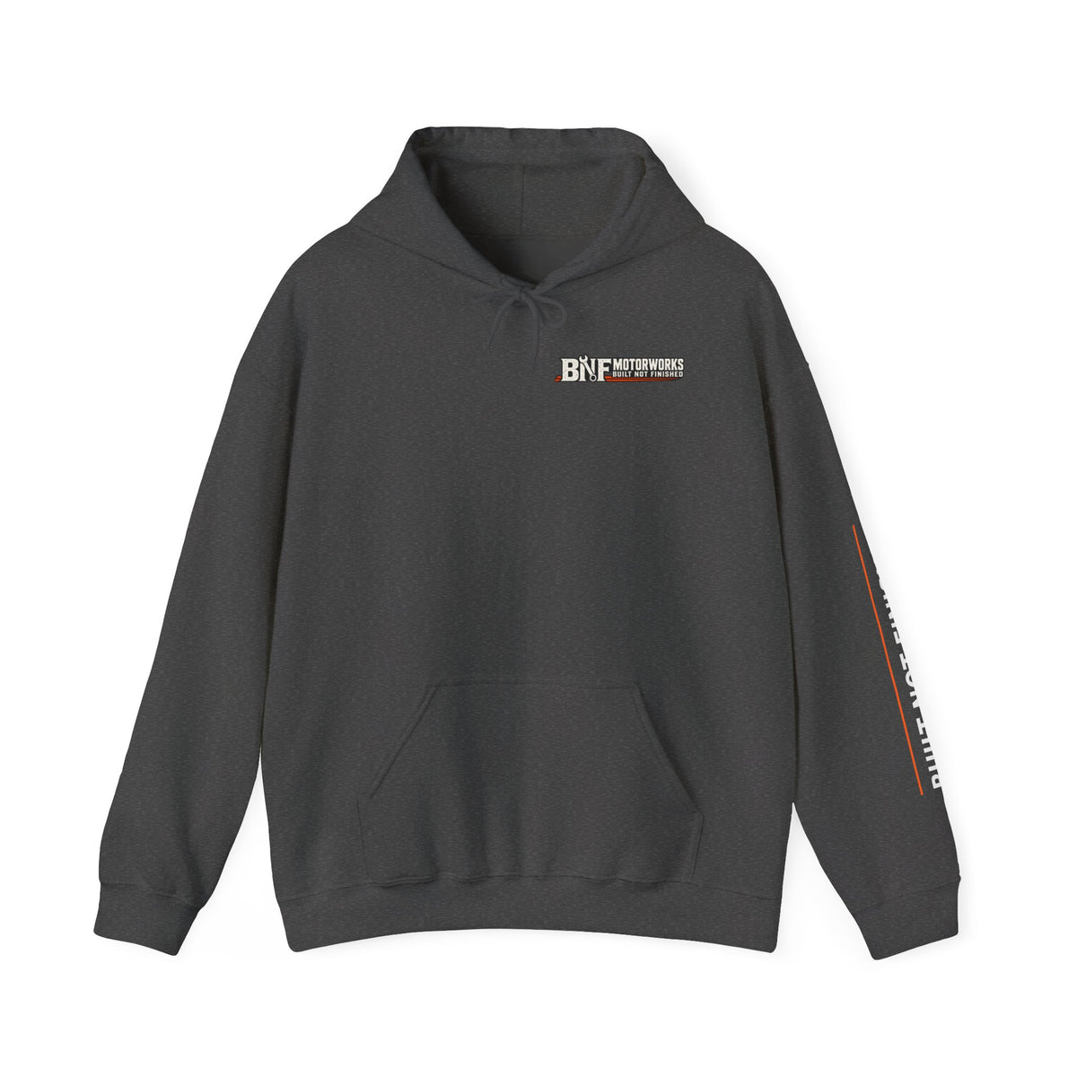 BNF Motorworks — Sledge Piston Back (Black Hoodie)