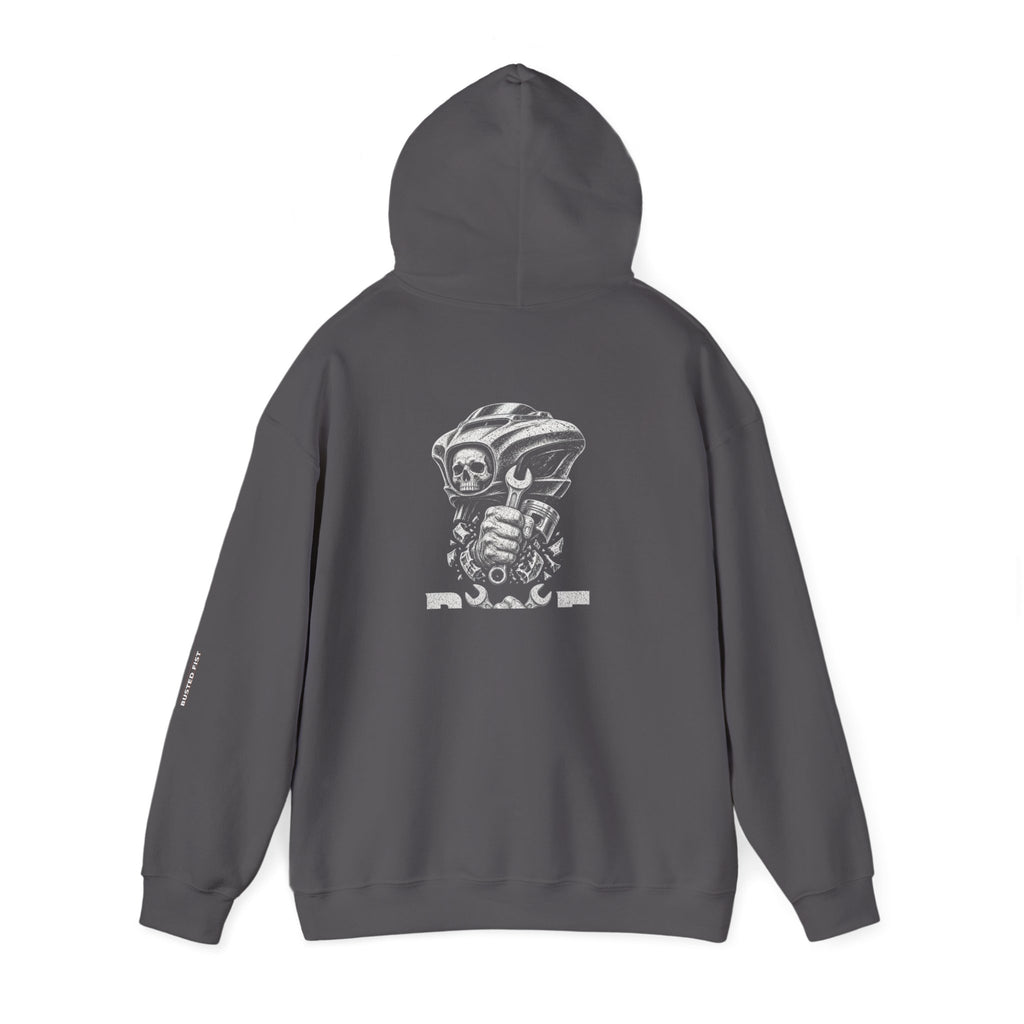 BNF Motorworks — Sharknose Fist Hoodie (Back + Name)