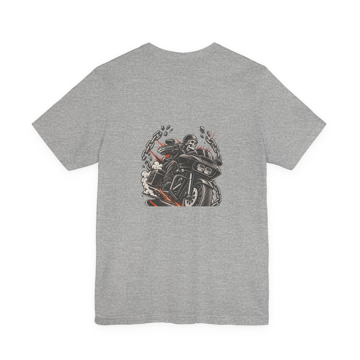 BNF Motorworks — Sharknose Rider Back (Black Tee)