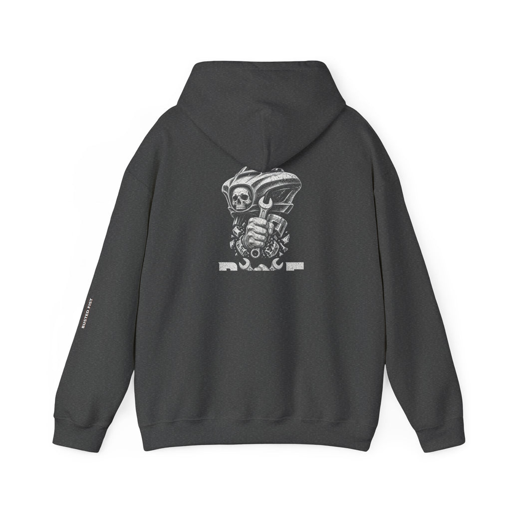 BNF Motorworks — Sharknose Fist Hoodie (Back + Name)