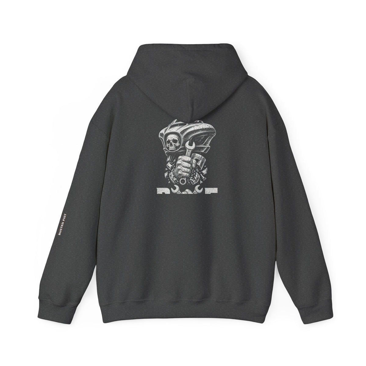 BNF Motorworks — Sharknose Fist Hoodie (Back + Name)