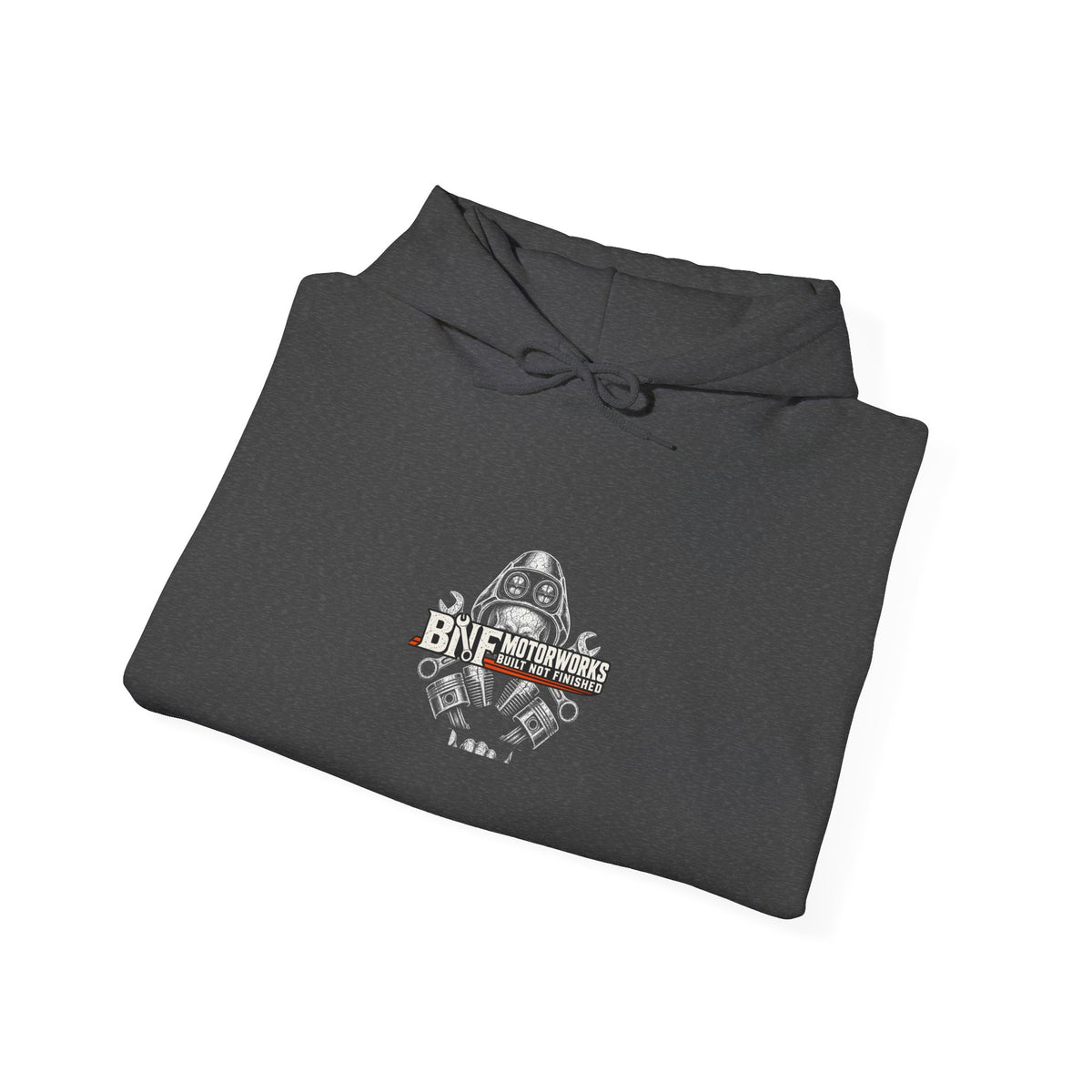 BNF Motorworks — Sharknose Skull (No Mark) Hoodie