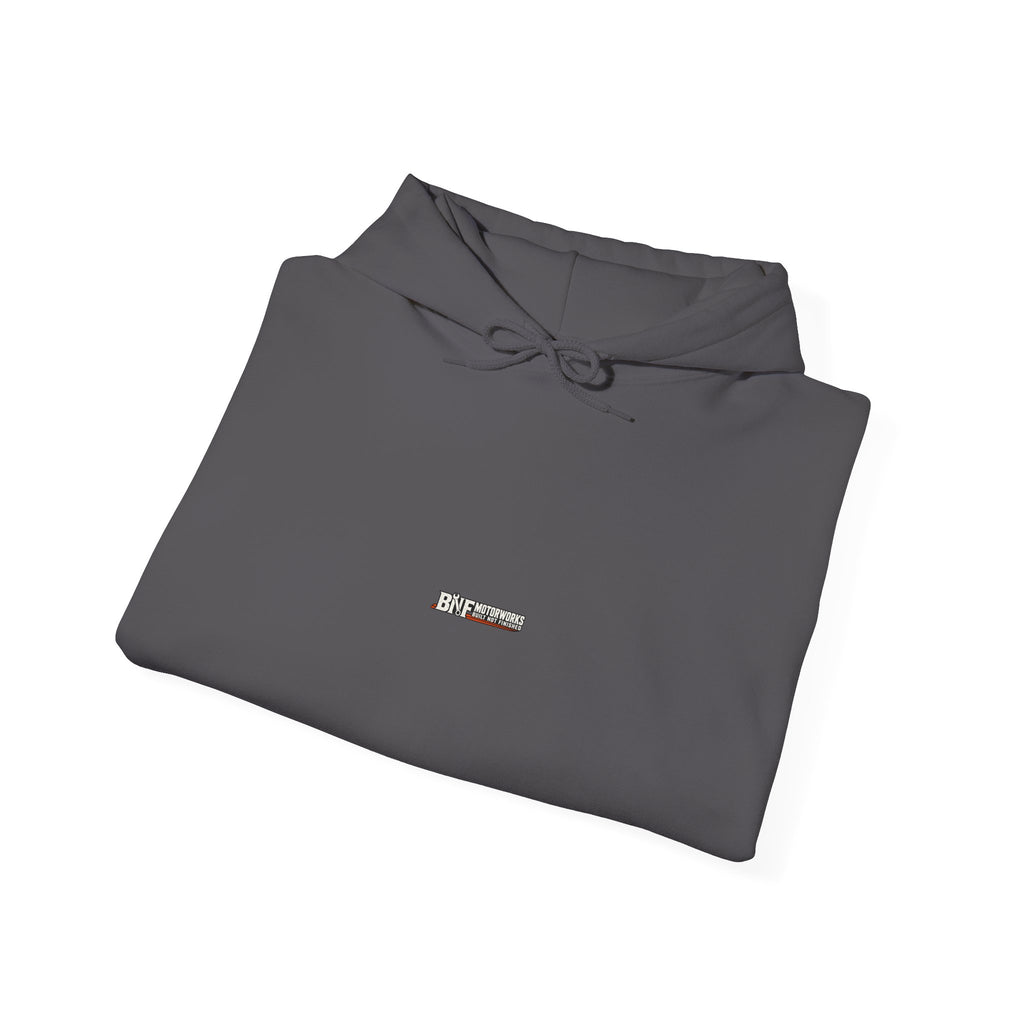 BNF Motorworks — Sharknose Fist Hoodie (Back + Name)
