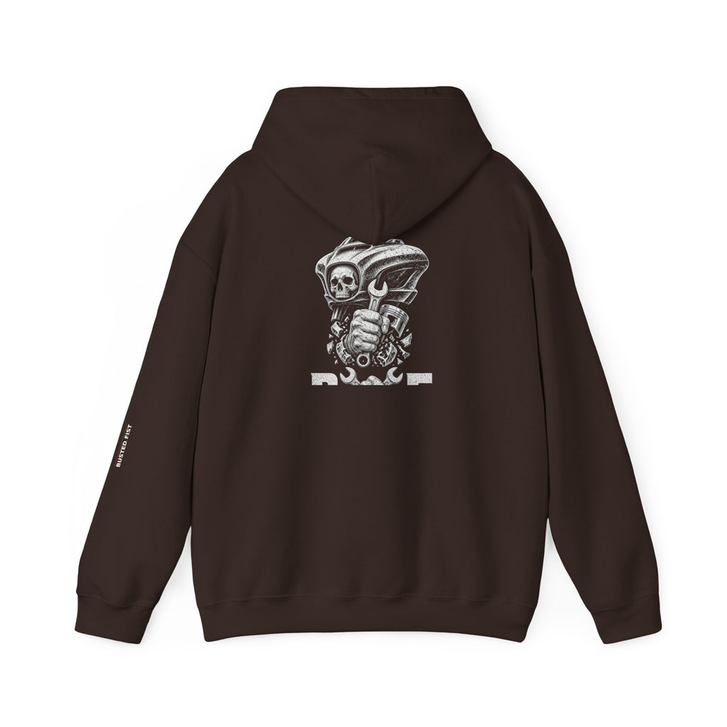 BNF Motorworks — Sharknose Fist Hoodie (Back + Name)