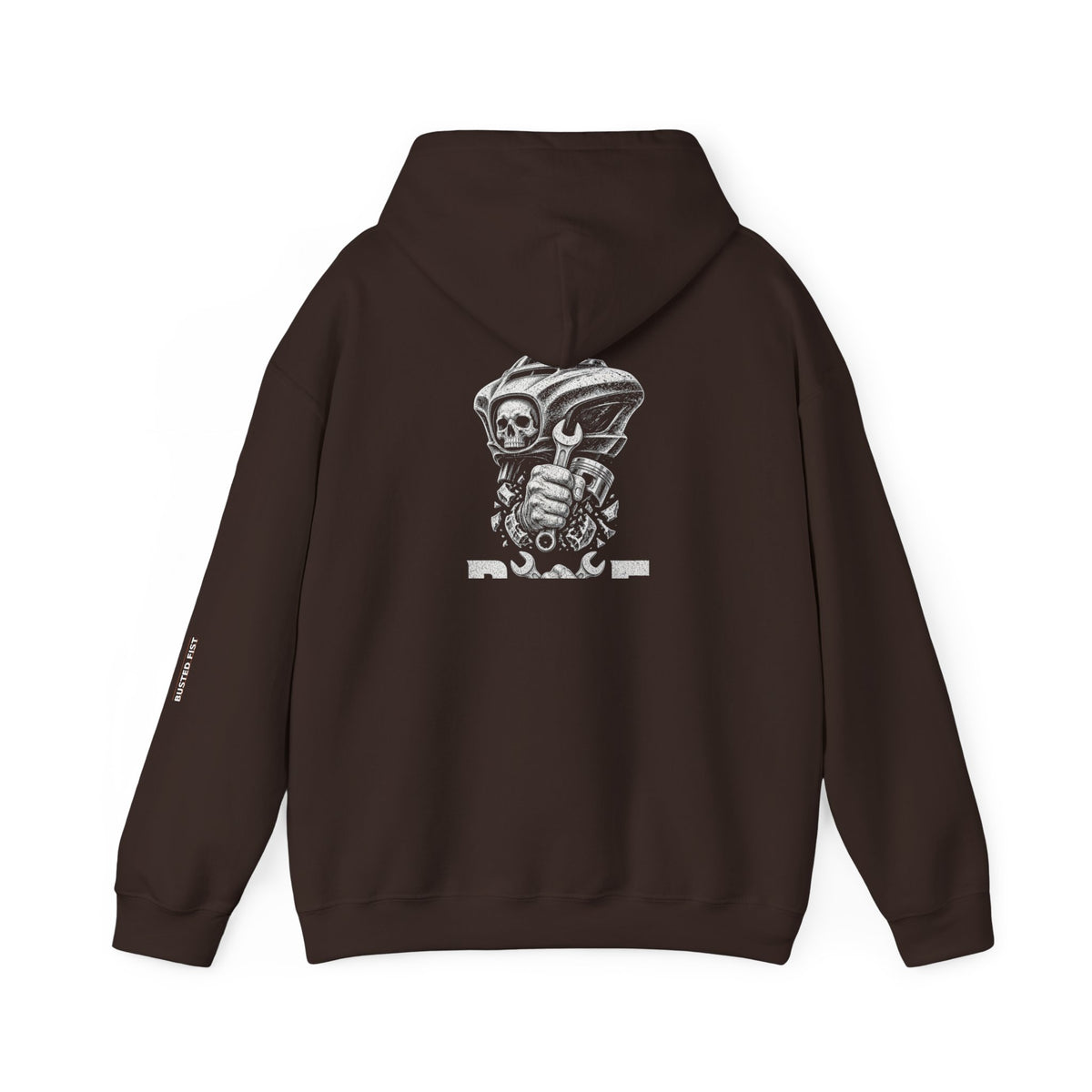 BNF Motorworks — Sharknose Fist Hoodie (Back + Name)